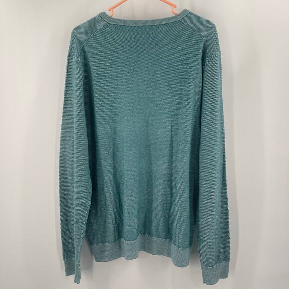 BONOBOS Sweater Large NWT Knit Textured Mens Office Business Casual Preppy Prep - Picture 2 of 10